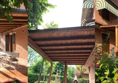 Costruzione pergolati in legno